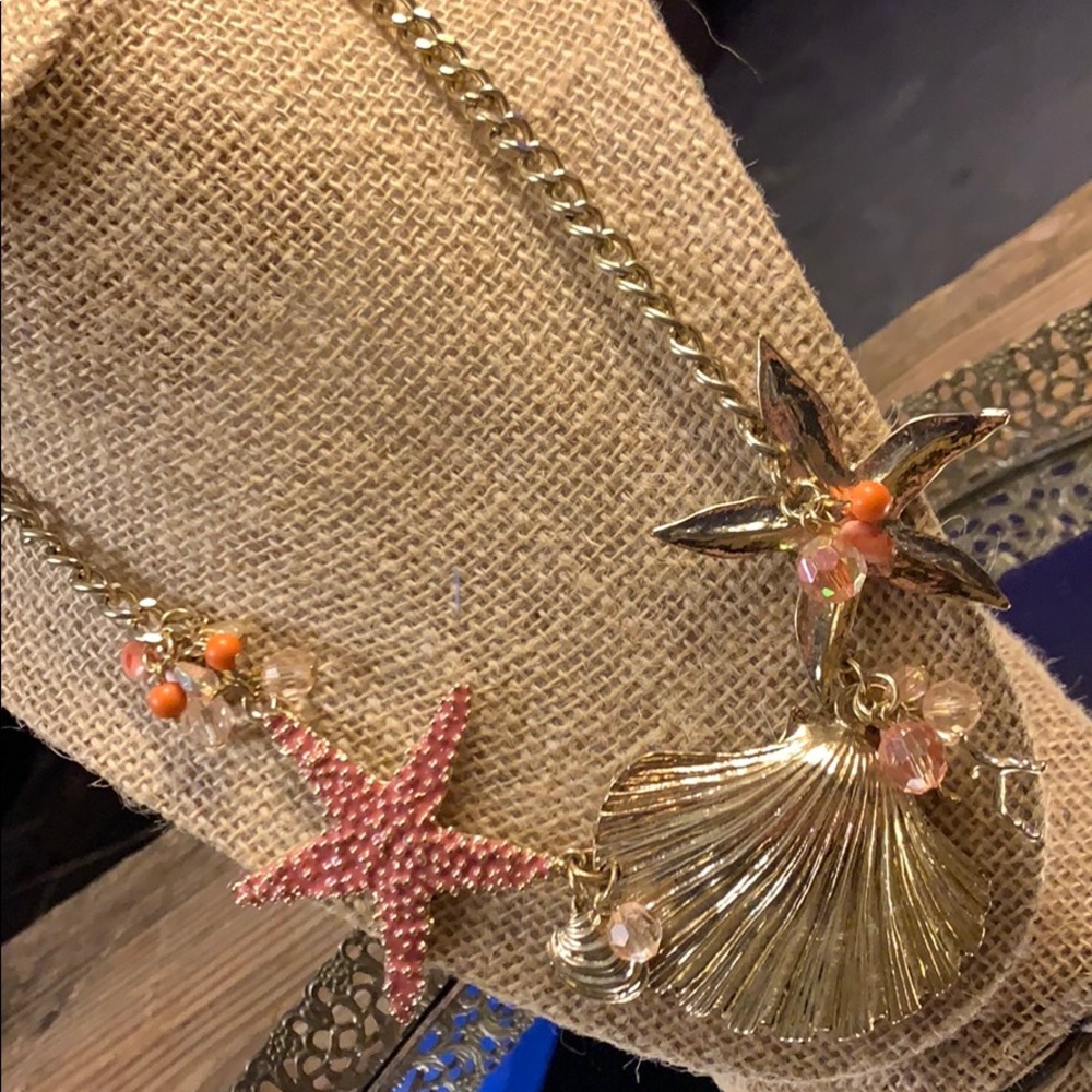 Seashell necklace